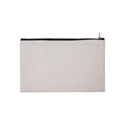 Estuche para maquillaje en lino, 6"x9.5"